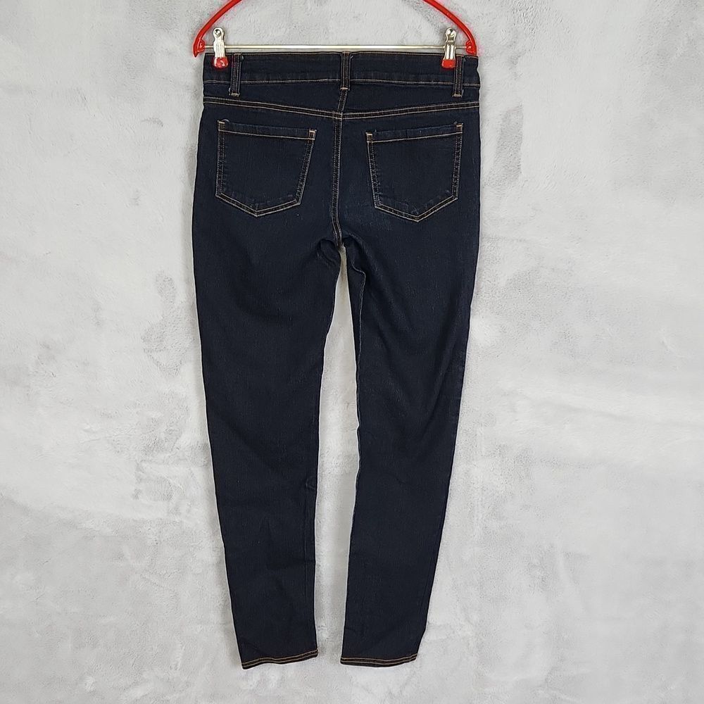 Bobbie Brooks Dark Wash Skinny Jeans Women's Size 6 Stretch Denim Mid Rise - Picture 4 of 10